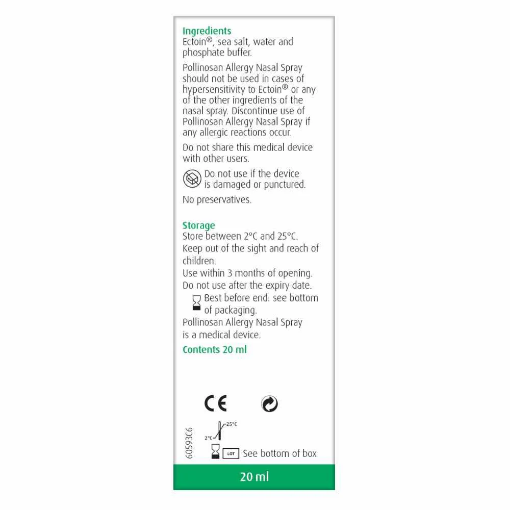 A. Vogel Pollinosan Luffa Nasal Spray 20ml - Image 2