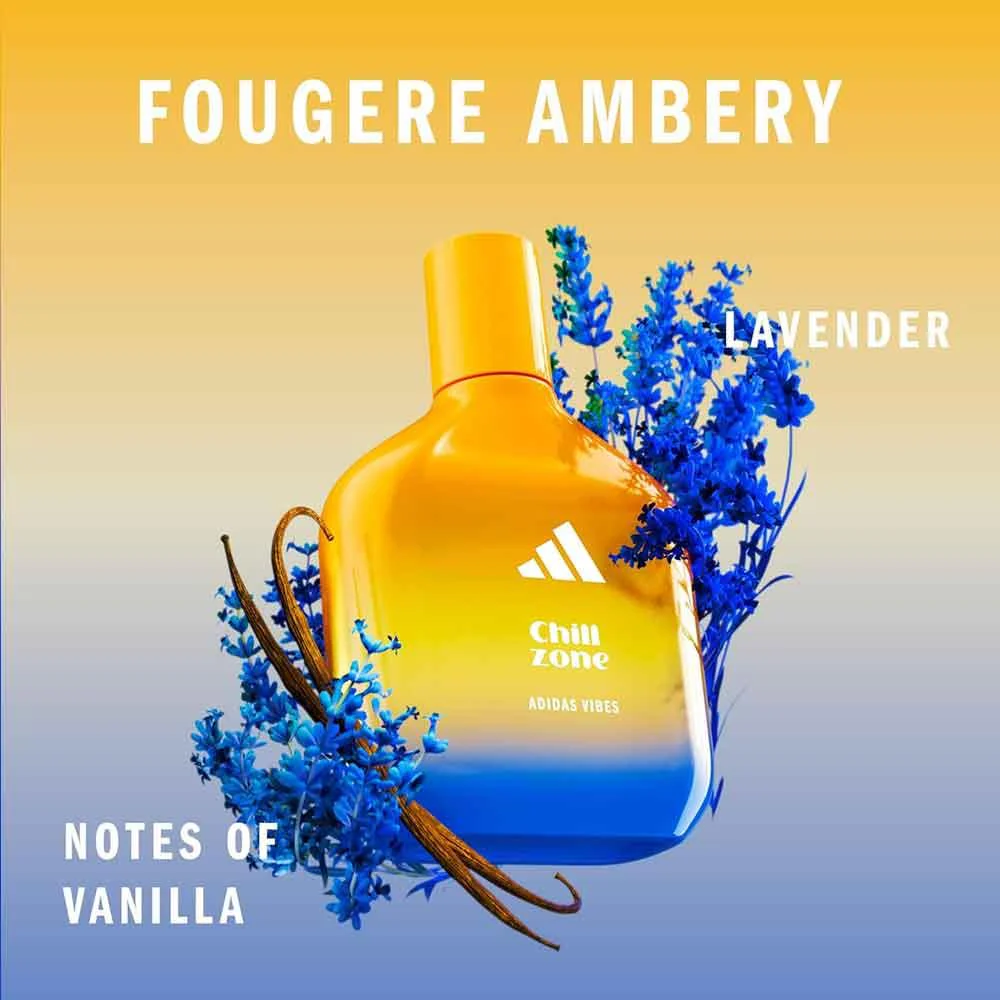 Adidas Vibes Chill Zone EDP 100ml - Image 3