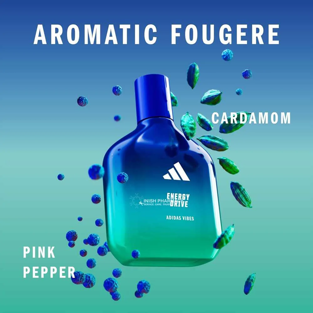 Adidas Vibes Energy Drive EDP 100ml - Image 3