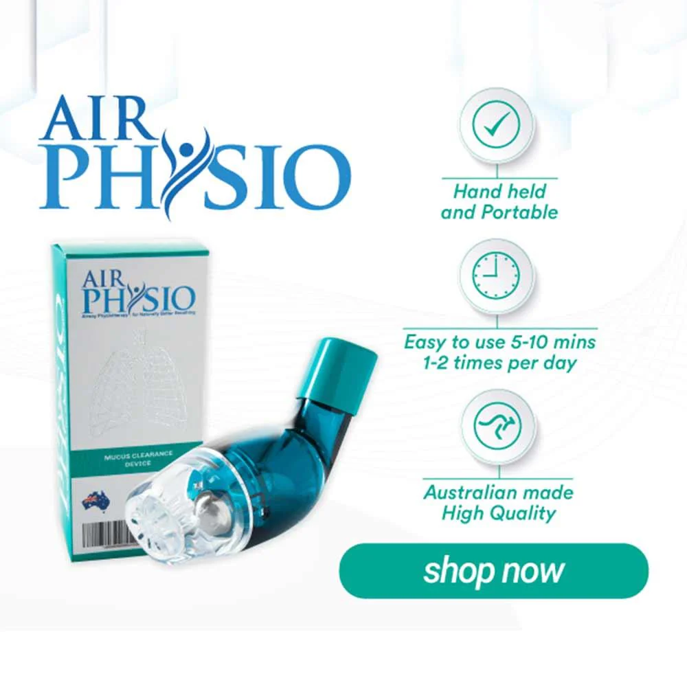 AirPhysio Mucus Clearance Device For Better Breathing - Average Lung Capacity - Image 2