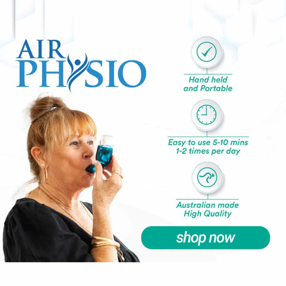 AirPhysio Mucus Clearance Device For Better Breathing - Low Lung Capacity - Image 4
