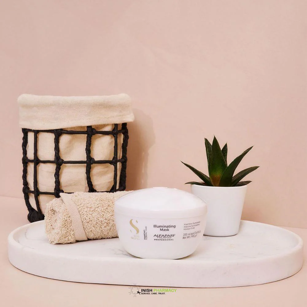 Alfaparf Semi Di Lino Diamond Illuminating Mask 200ml - Image 4