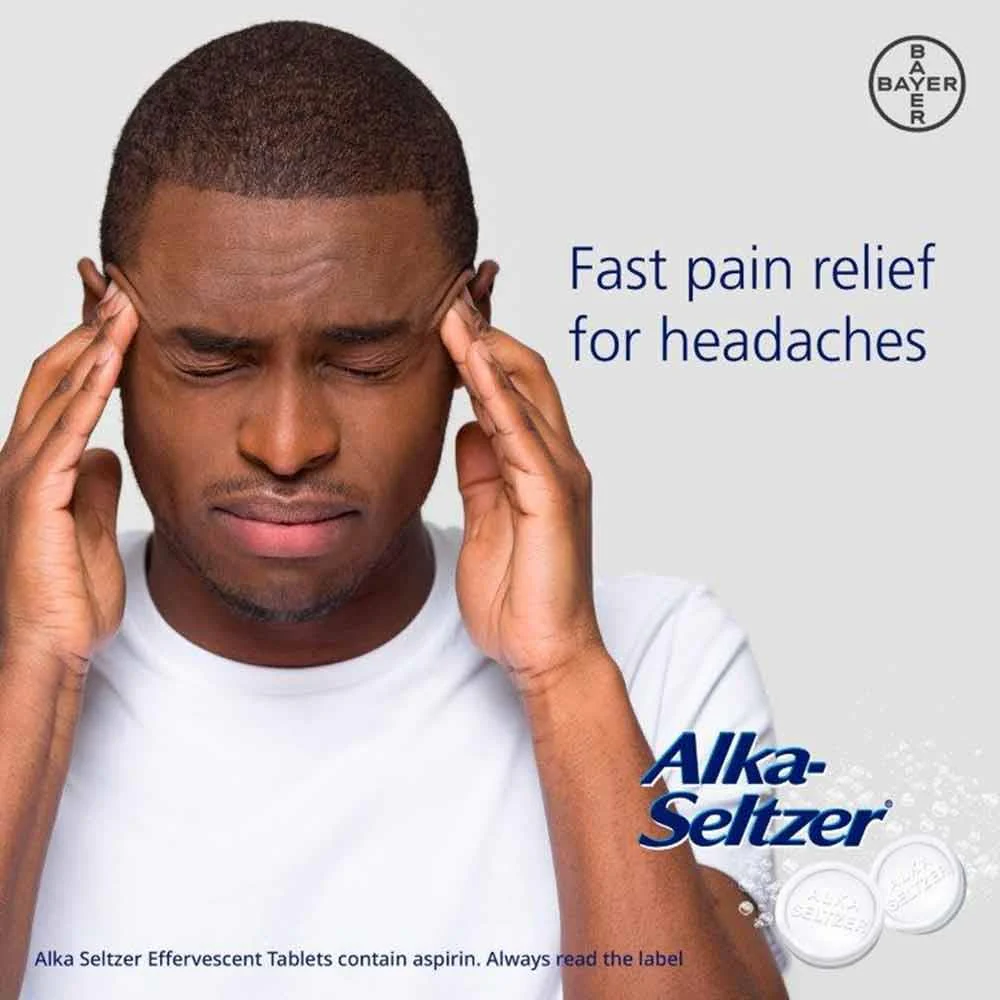 Alka-Seltzer Effervescent Tablets Lemon Flavour 20 Pack - Image 5