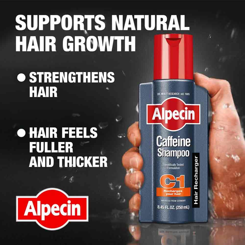 Alpecin C1 Caffeine Shampoo 375ml - Image 2