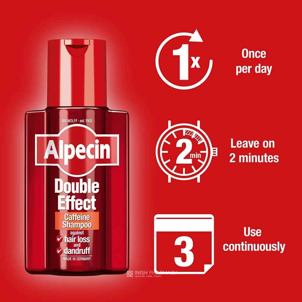 Alpecin Double Effect Caffeine Shampoo 200ml - Image 5