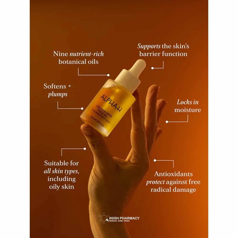 Alpha-H Golden Haze Face Oil 25ml - Image 3