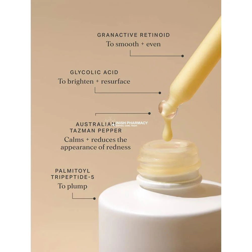 Alpha-H Midnight Reboot Serum With 14% Glycolic Acid + Granactive Retinoid 10ml - Image 3
