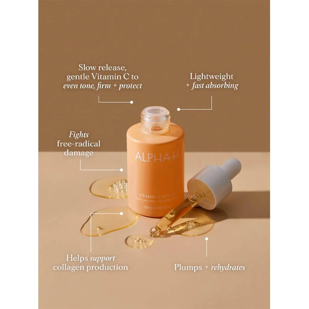 Alpha-H Vitamin C Serum With 10% Ethyl Ascorbic Acid 25ml - Image 4