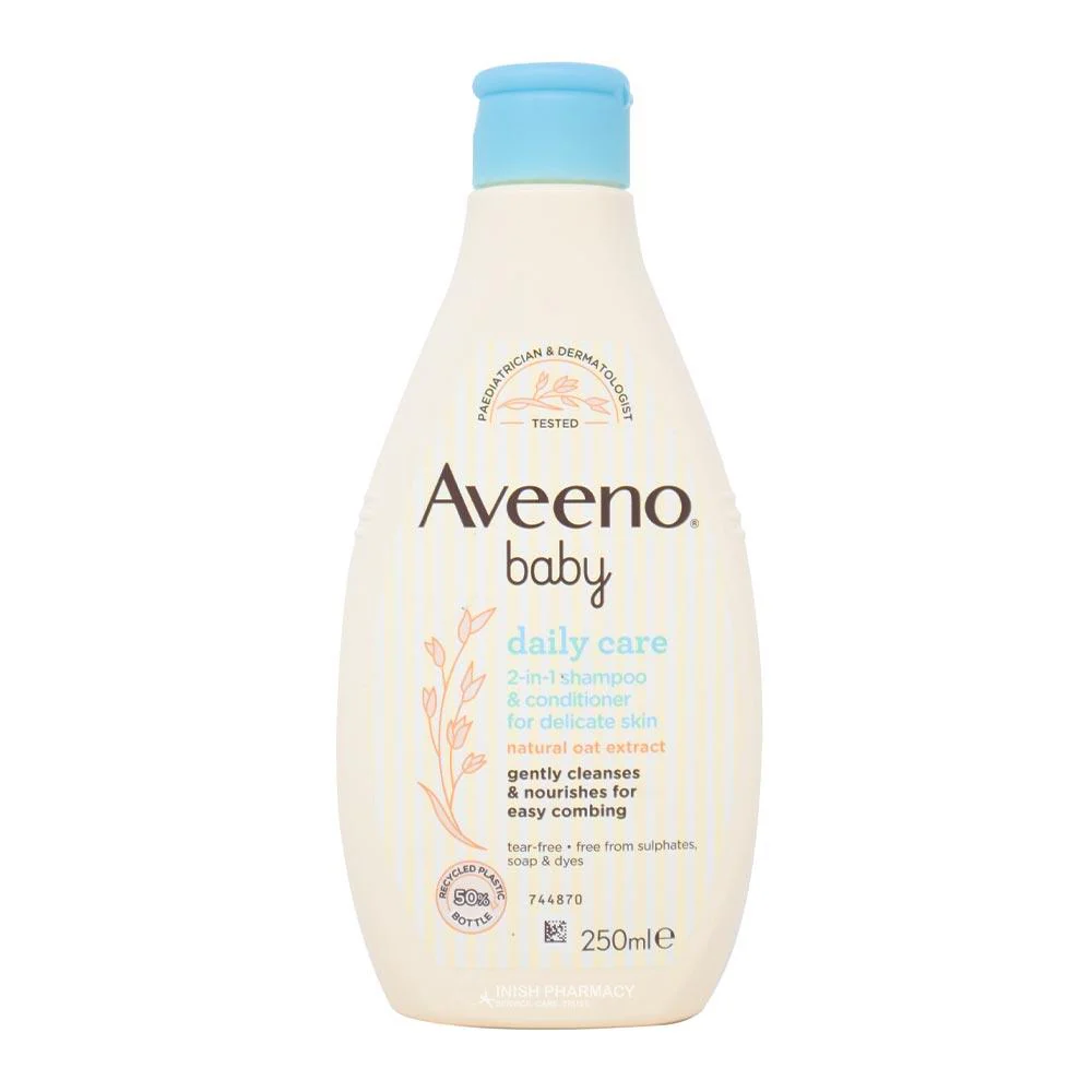 Aveeno Baby Daily Care 2-in-1 Shampoo & Conditioner 250ml
