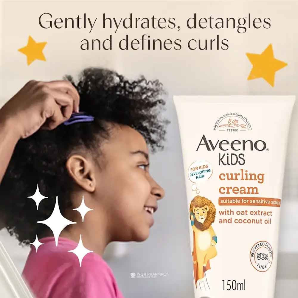 Aveeno Kids Curling Cream 150ml - Image 2