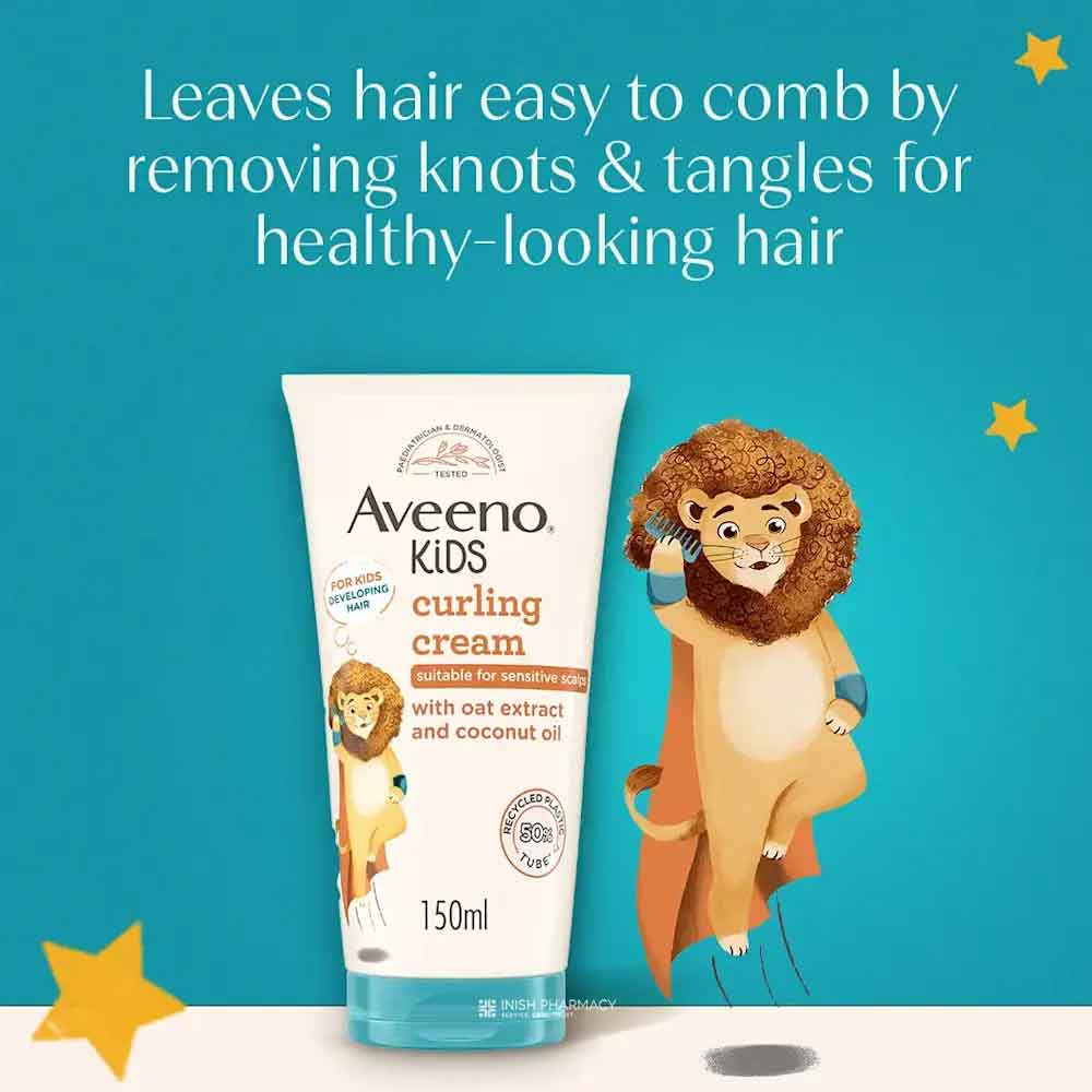 Aveeno Kids Curling Cream 150ml - Image 3