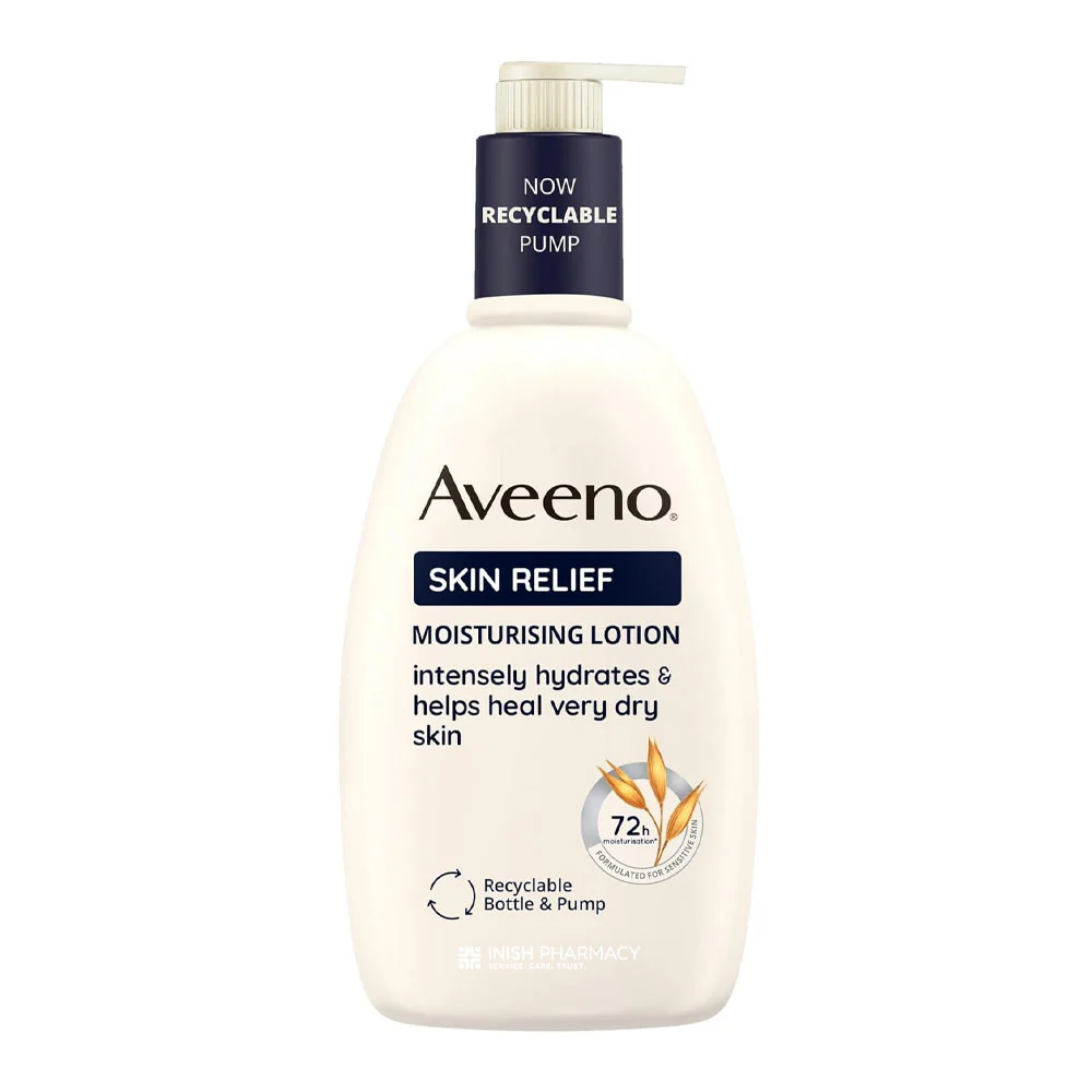 Aveeno Skin Relief Shea Butter Moisturising Lotion Pump 500ml