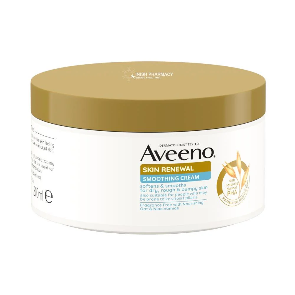 Aveeno Skin Renewal Smoothing Cream 300ml - Image 6