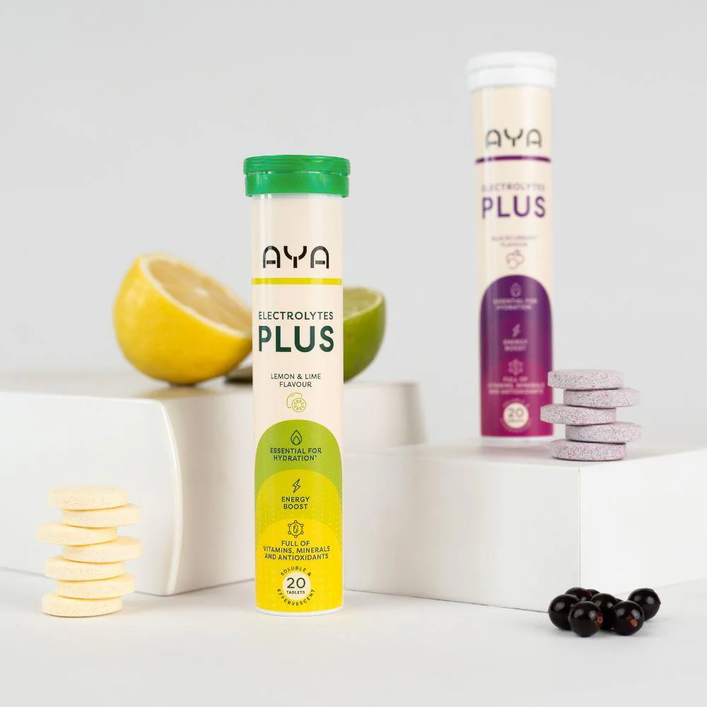 Aya Electrolytes Plus Blackcurrant Flavour 20 Tablets - Image 5