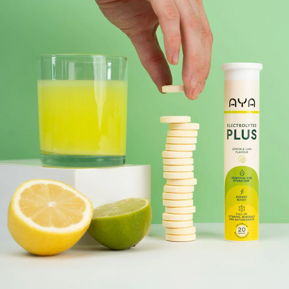 Aya Electrolytes Plus Lemon & Lime Flavour 20 Tablets - Image 4