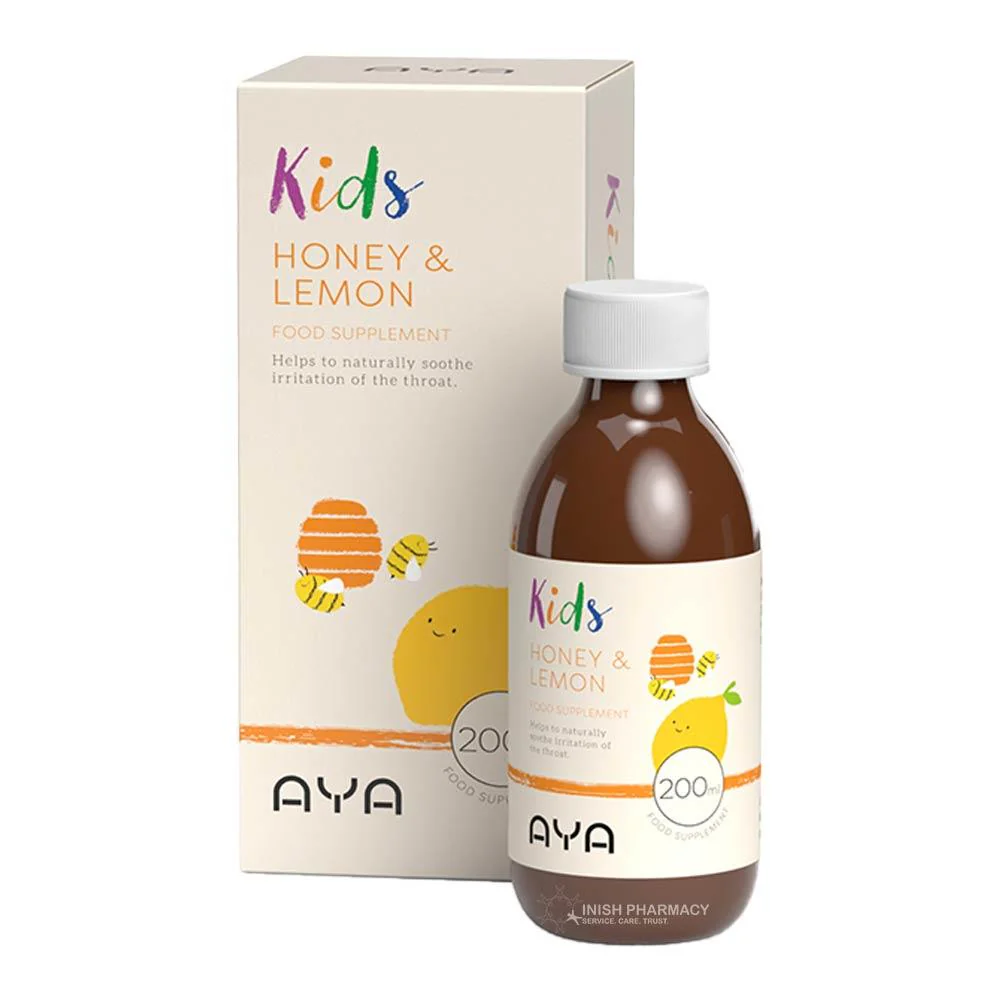 AYA Kids Honey & Lemon 200ml