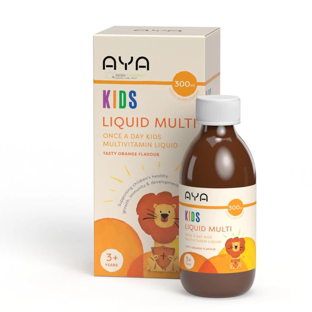 Aya Kids Multi-Vitamin Liquid Supplement 300ml - Image 3