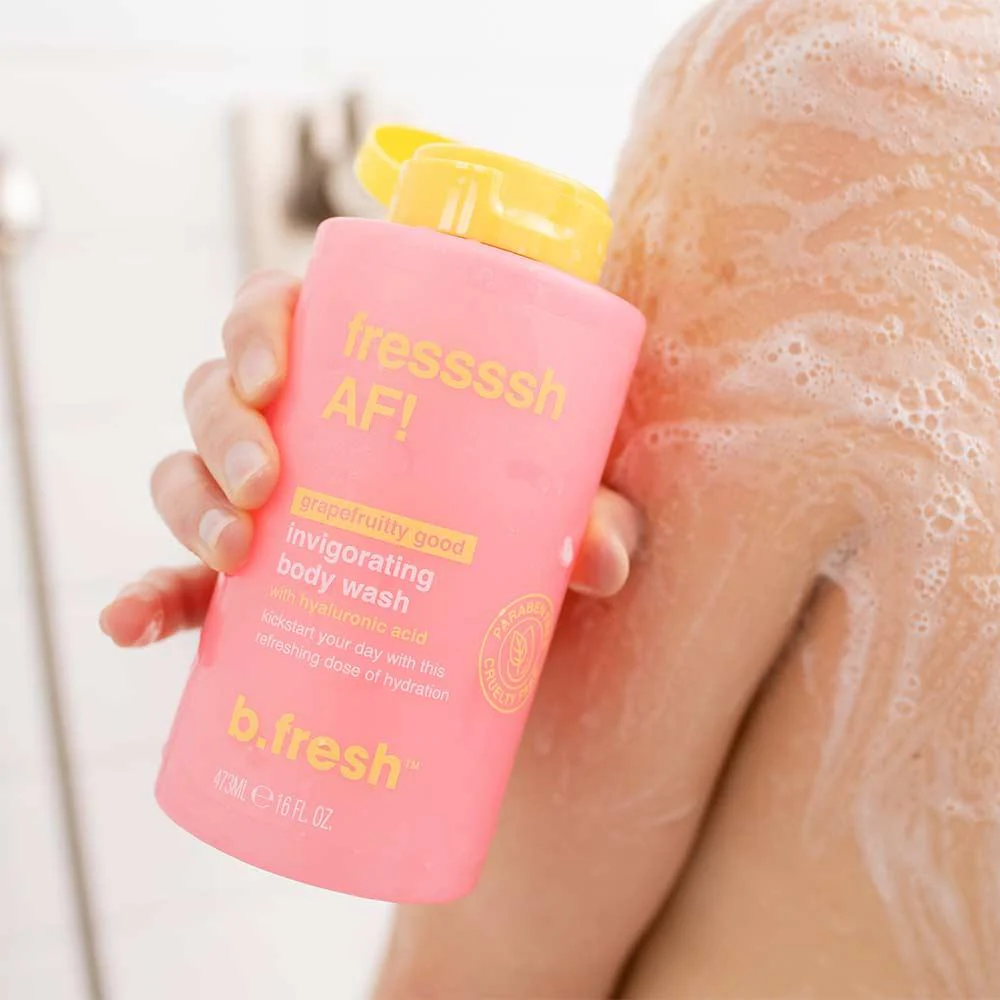 B.Fresh Fressssh AF! - Invigorating Body Wash 473ml - Image 4