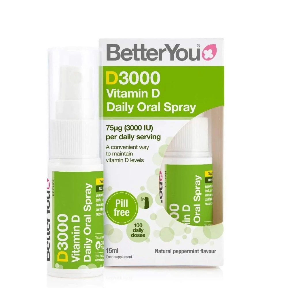 BetterYou DLUX Daily Vitamin D Oral Spray 3000IU 15ml - Image 3