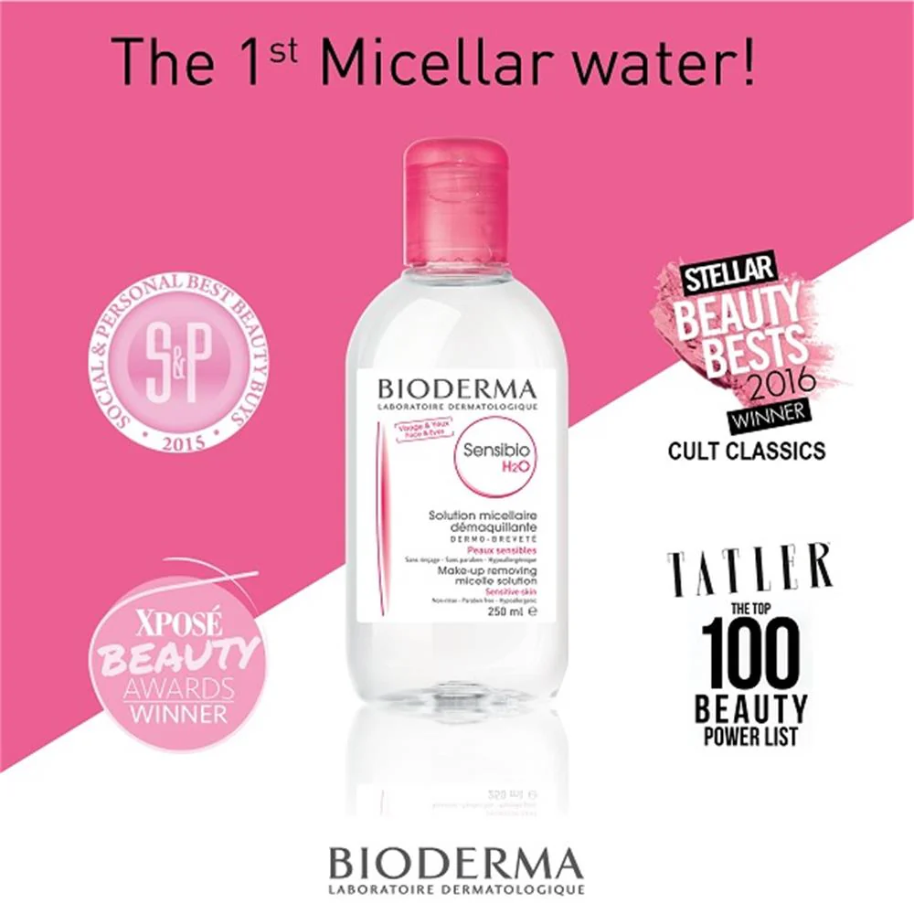 Bioderma Sensibio H2O Makeup Removing Micelle Solution - Image 2