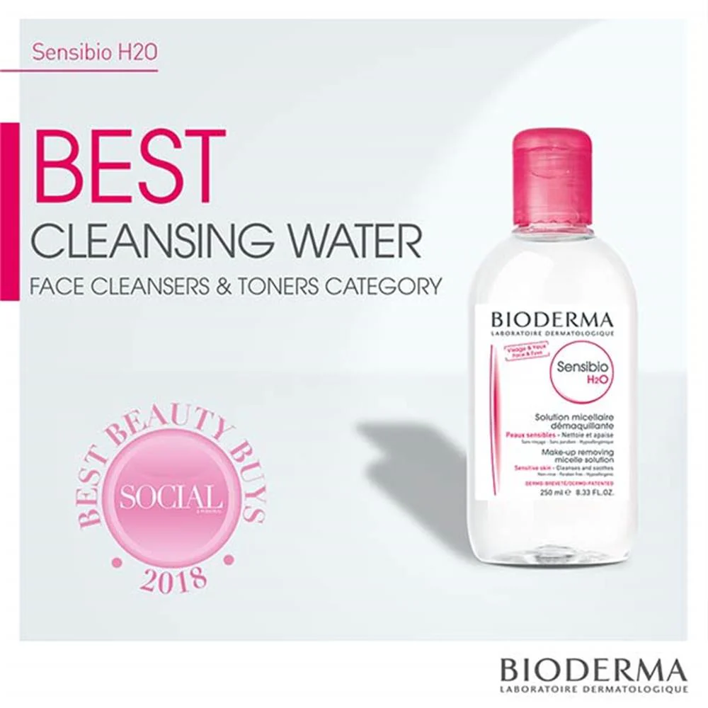 Bioderma Sensibio H2O Makeup Removing Micelle Solution - Image 3