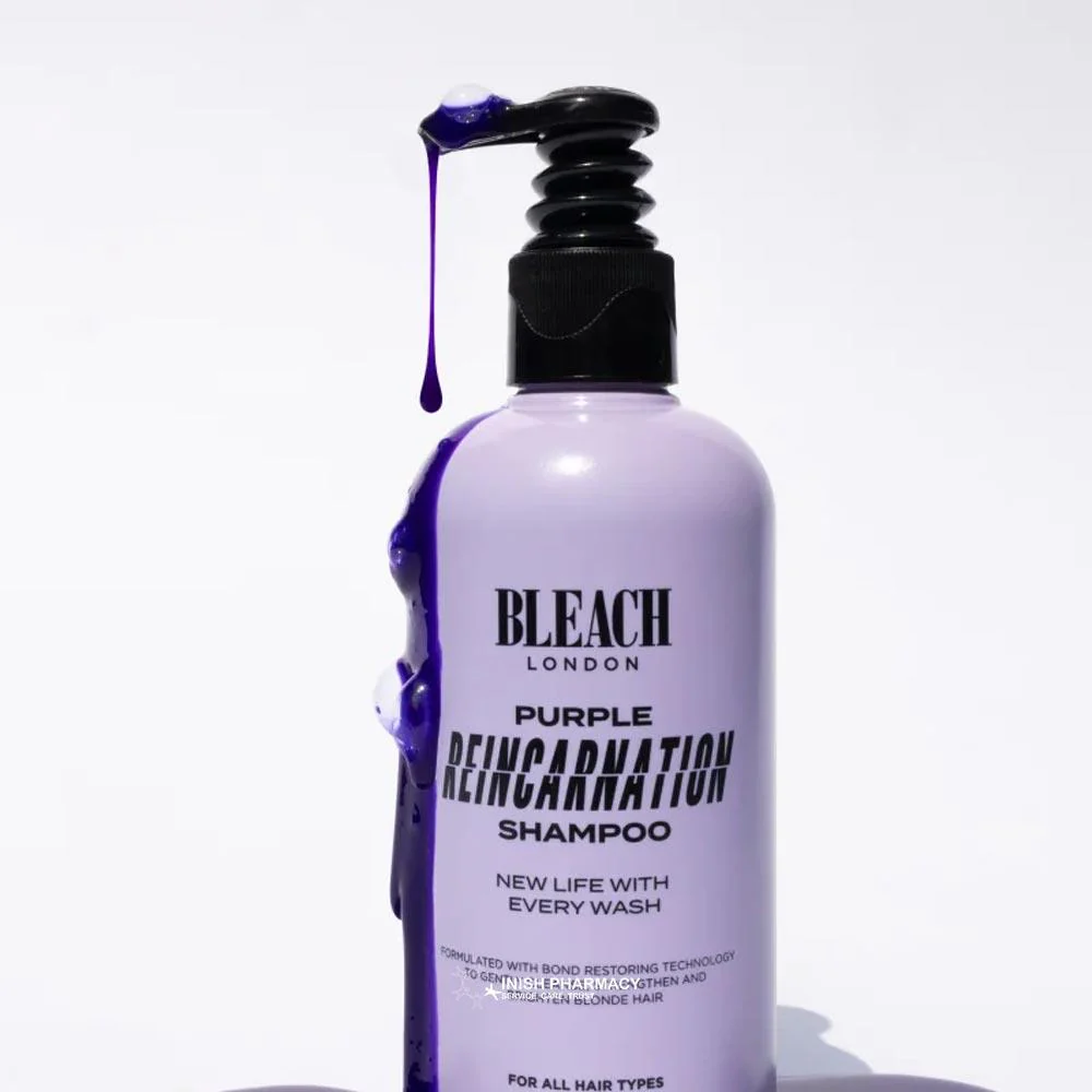 Bleach London Purple Reincarnation Shampoo 300ml - Image 5