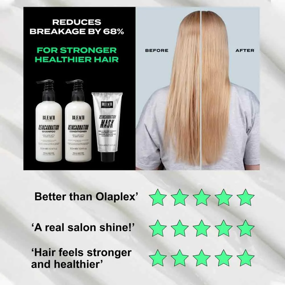 Bleach London Reincarnation Shampoo 300ml - Image 3