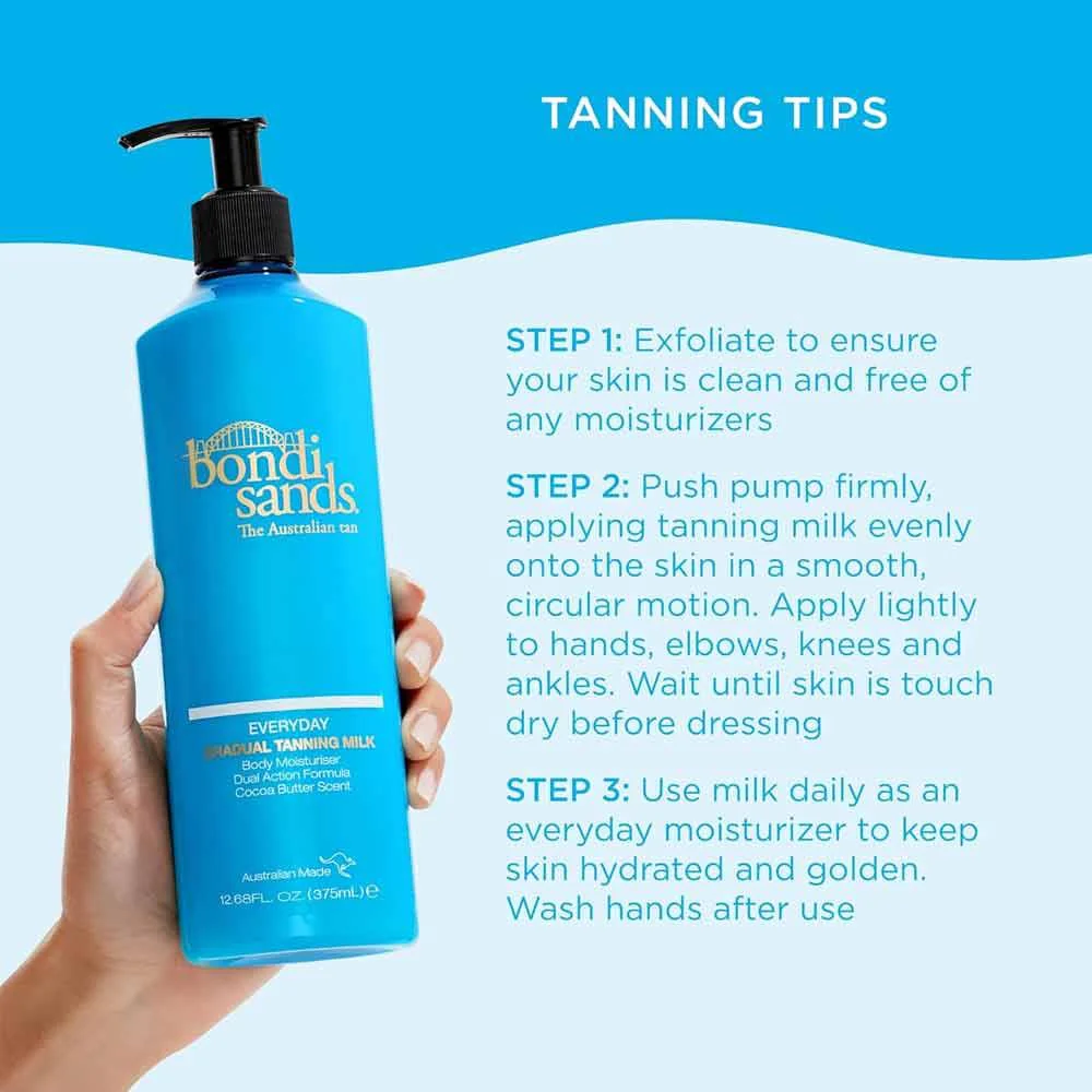 Bondi Sands Everyday Gradual Tanning Milk 375ml - Image 3