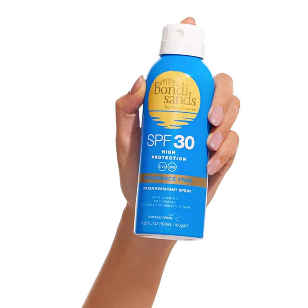 Bondi Sands Fragrance Free Aerosol Mist Spray  SPF 30 150ml - Image 2