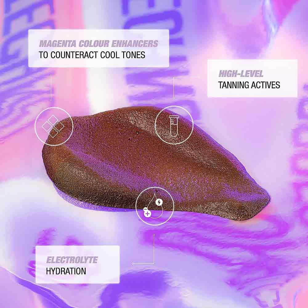 Bondi Sands Technocolor 1 Hour Express Self Tanning Foam Magenta 200ml - Image 4