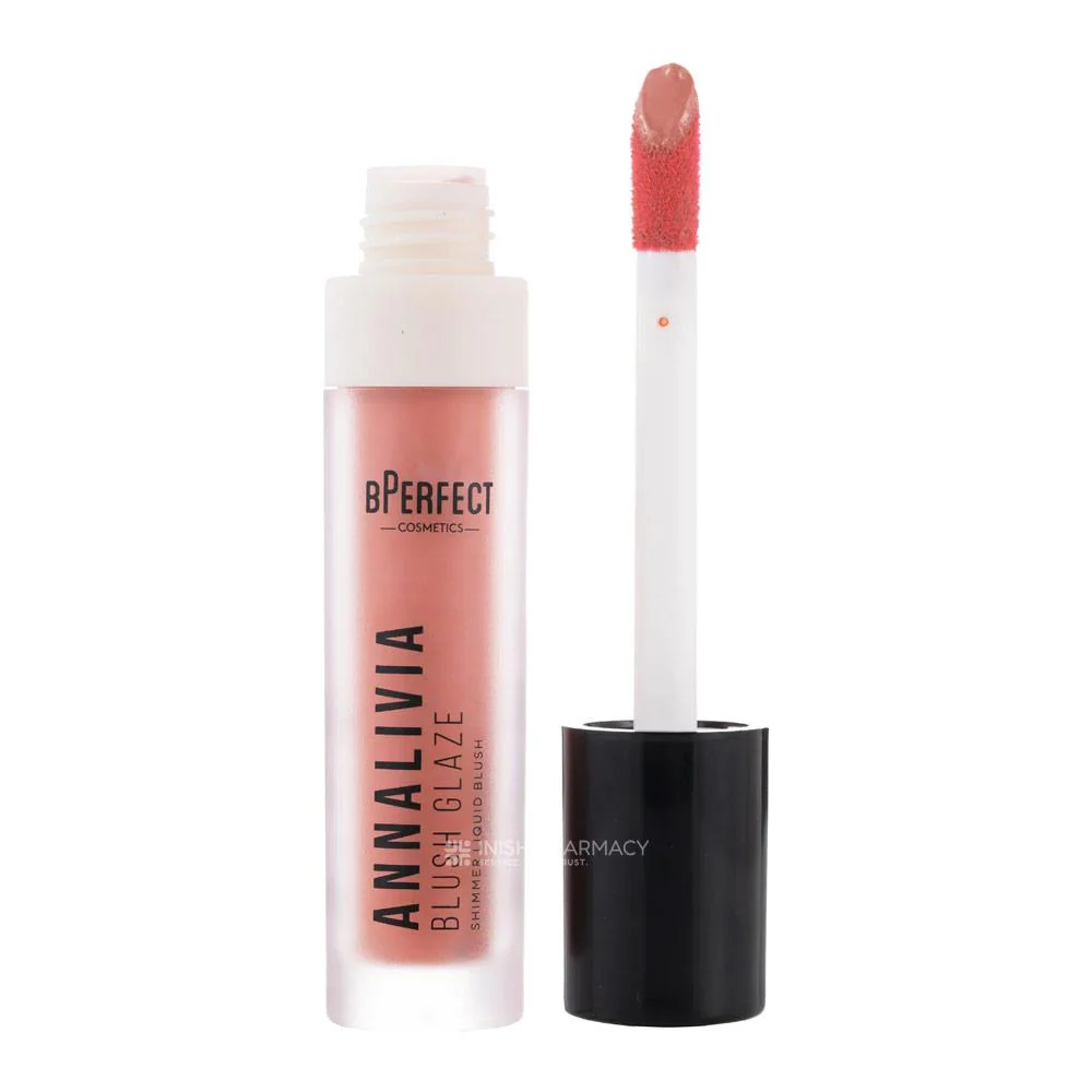 Bperfect Annalivia Wedding Collection Bronze Glaze Dewy Liquid Blusher Peach