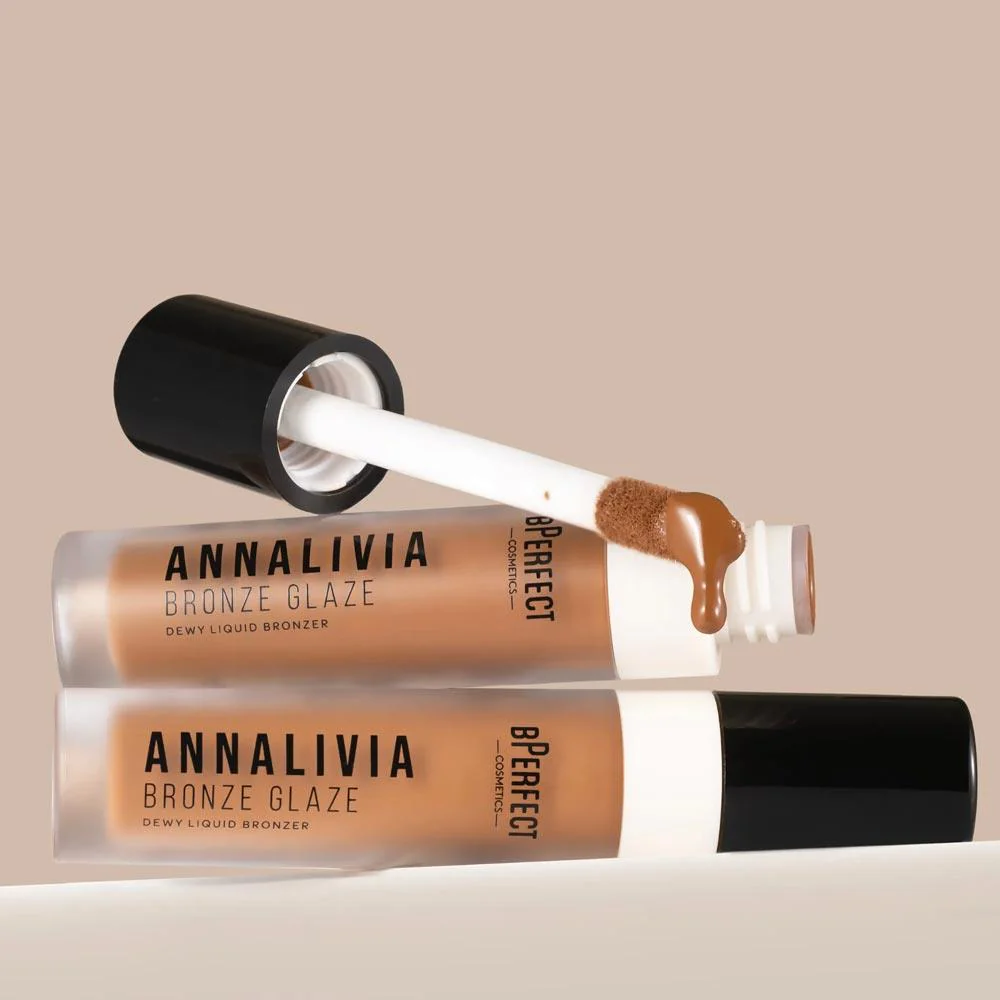 Bperfect Annalivia Wedding Collection Bronze Glaze Dewy Liquid Bronzer Tan - Image 3