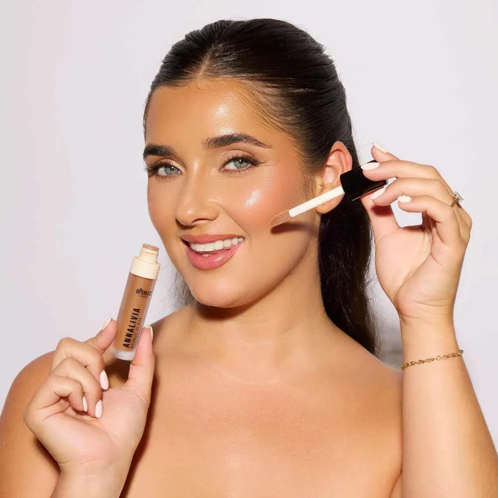 Bperfect Annalivia Wedding Collection Bronze Glaze Dewy Liquid Bronzer Tan - Image 4