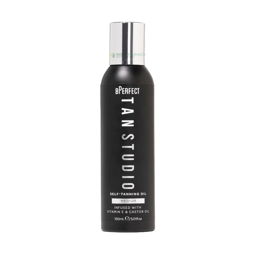 Bperfect Tan Studio Self Tanning Oil Medium 150ml