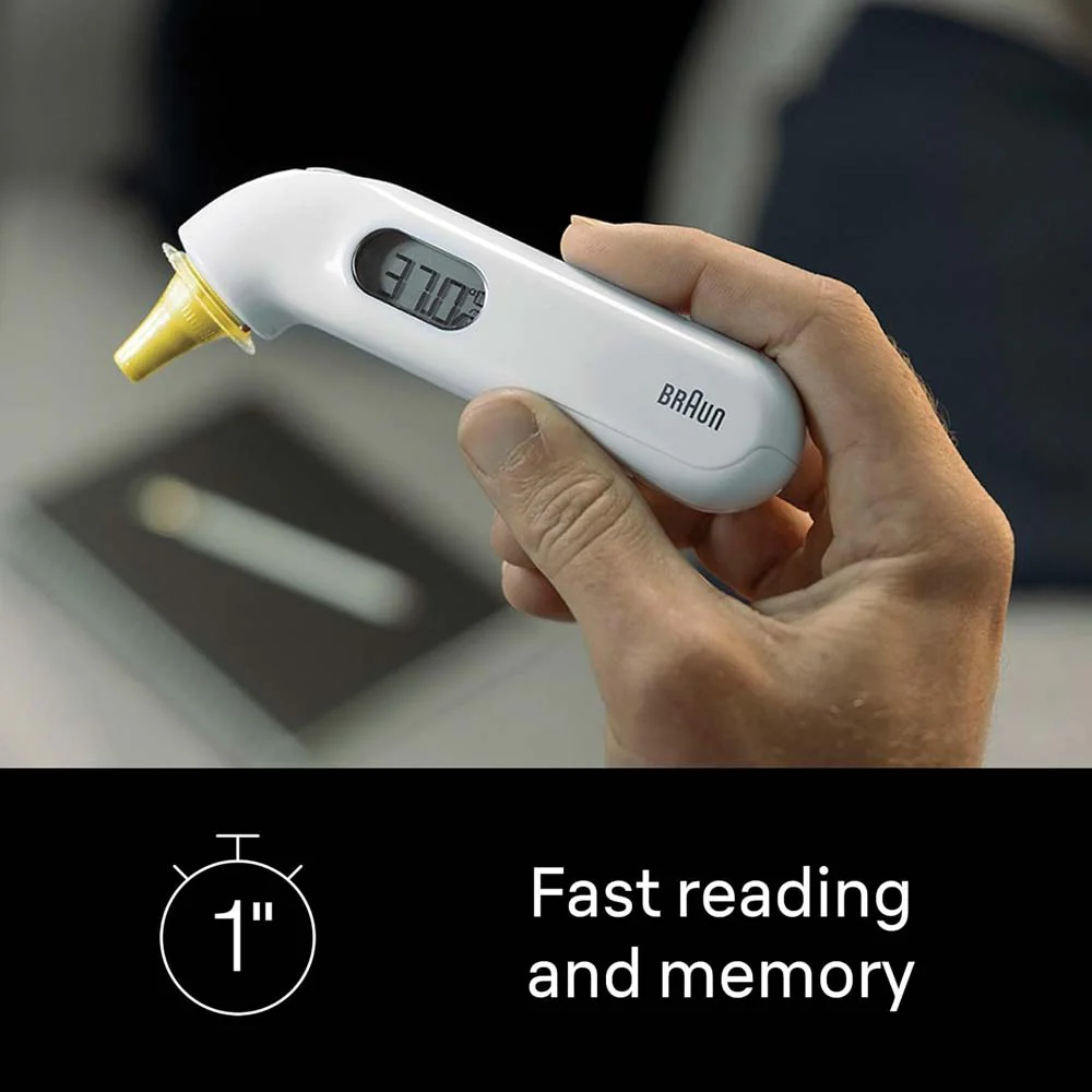 Braun Thermoscan 3 High Speed Compact Ear Thermometer - Image 4