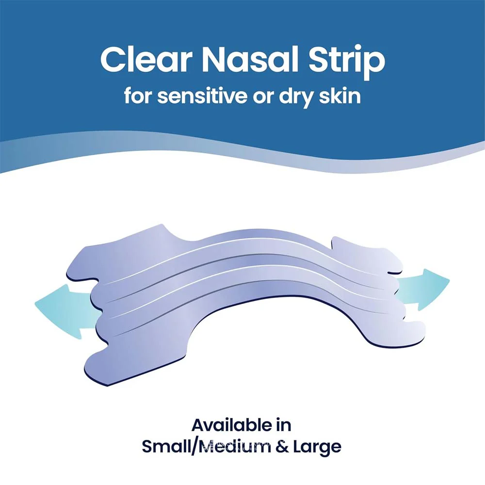 Breathe Right Clear Nasal Strips Small/Medium 10 Pack - Image 4