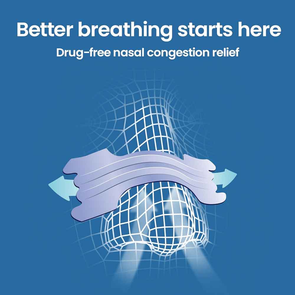Breathe Right Clear Nasal Strips Small/Medium 10 Pack - Image 8