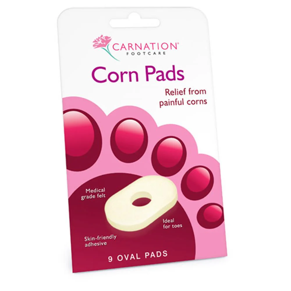 Carnation Corn Oval Pads 9 Pack
