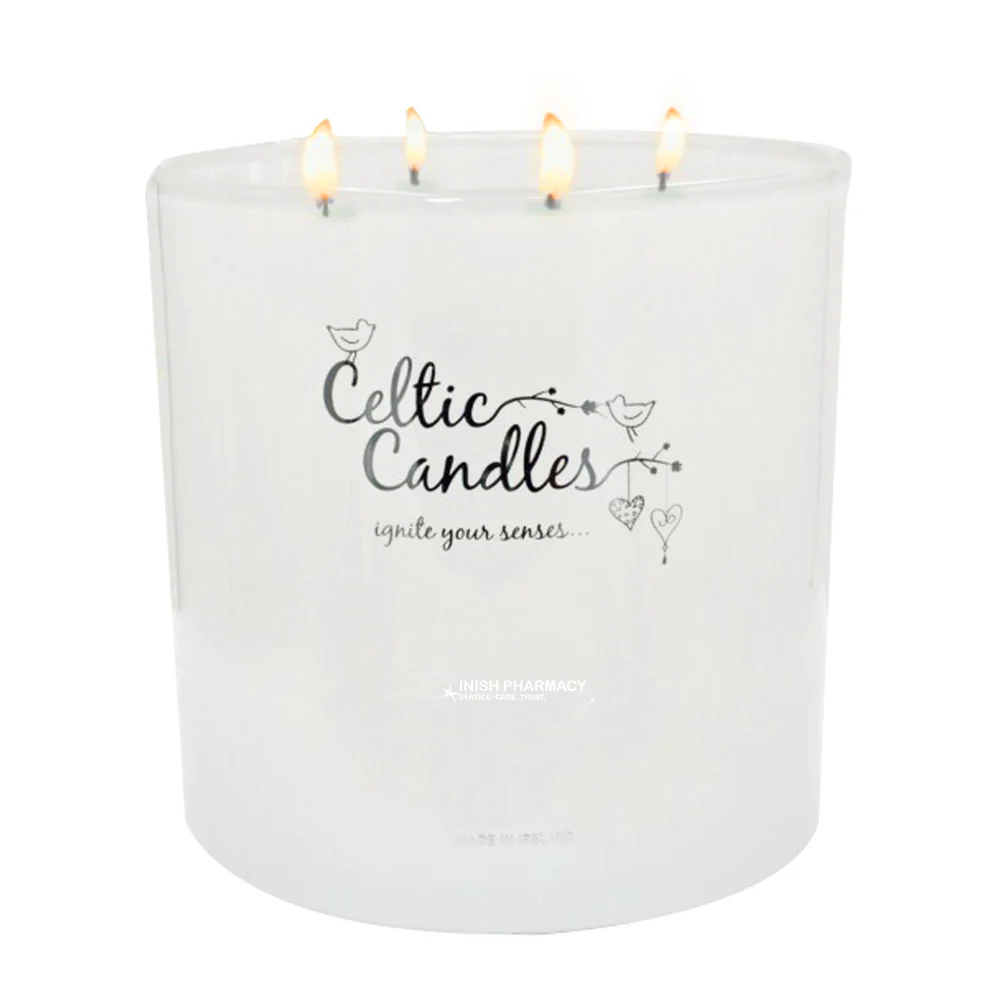 Celtic Candles Frankincense & Myrrh 4-Wick Candle - Image 2