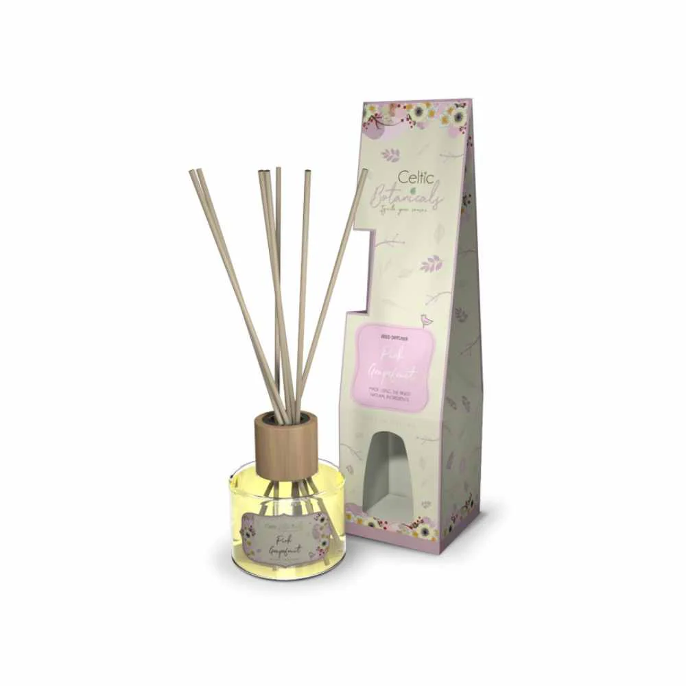 Celtic Candles Reed Diffuser Pink Grapefruit