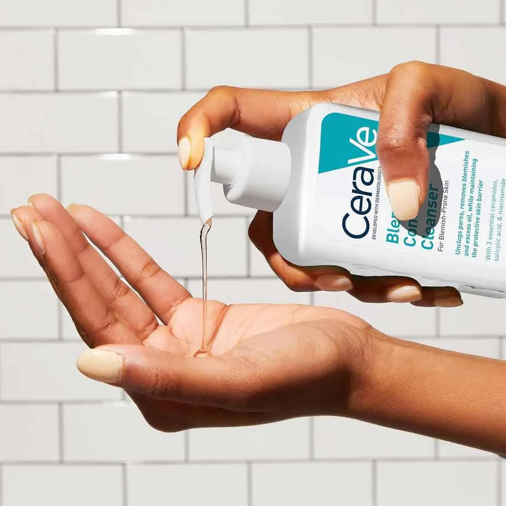 CeraVe Blemish Control Cleanser With Salicylic Acid and Niacinamide 473ml - Image 4