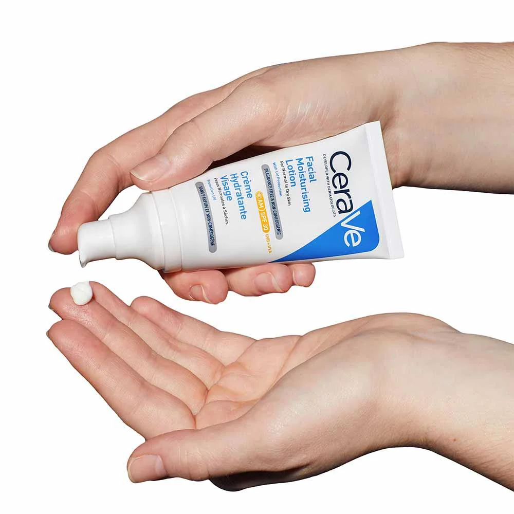 CeraVe AM Facial Moisturising Lotion SPF30 52ml - Image 4