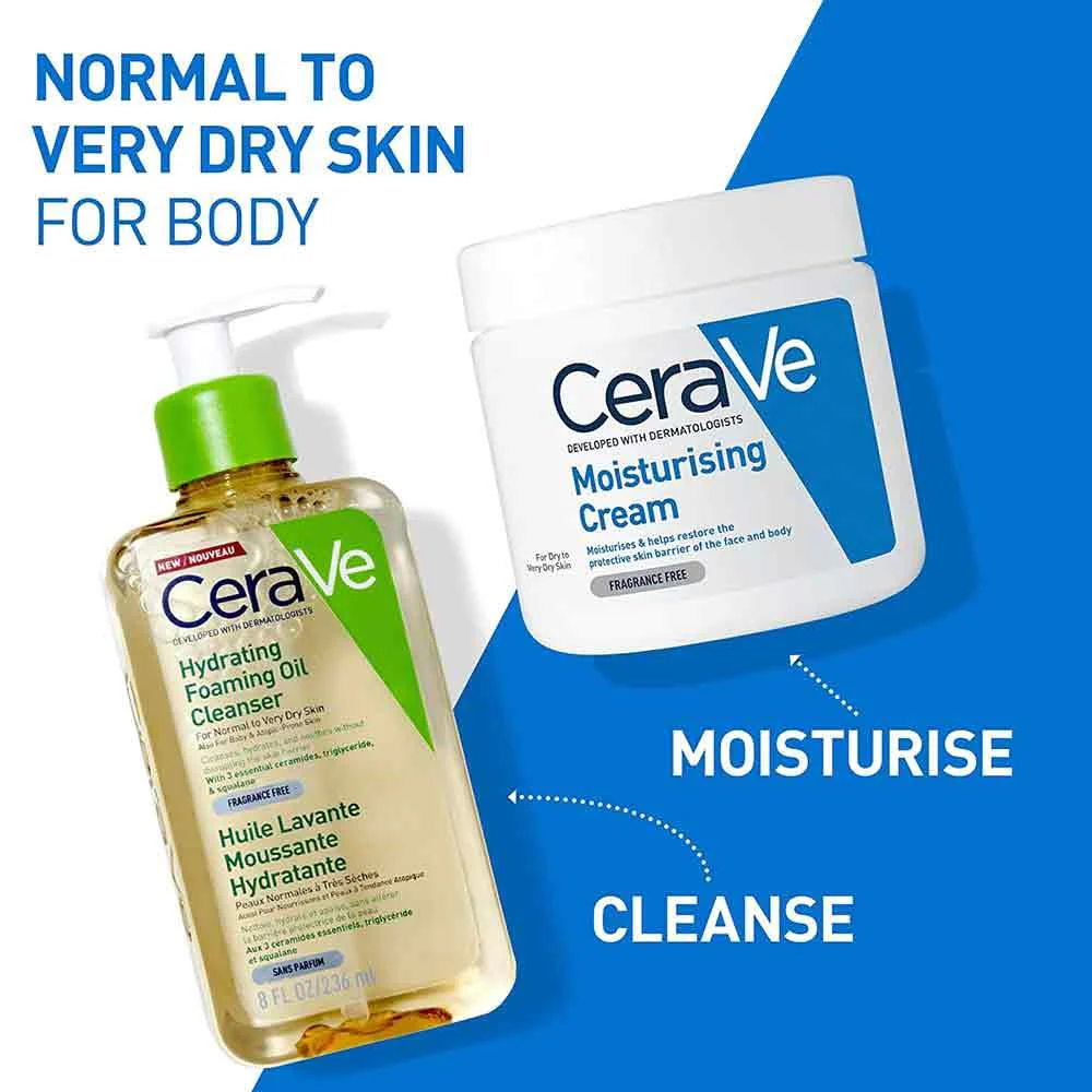 CeraVe Hydrating Foaming Oil Cleanser 236ml - Image 5