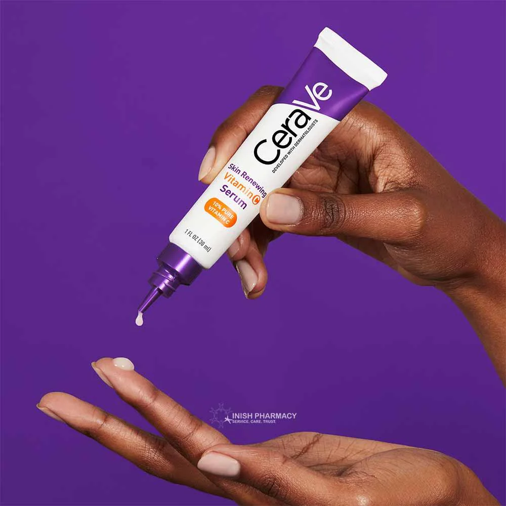 CeraVe Skin Renewal 10% Pure Vitamin C Serum 30ml - Image 5
