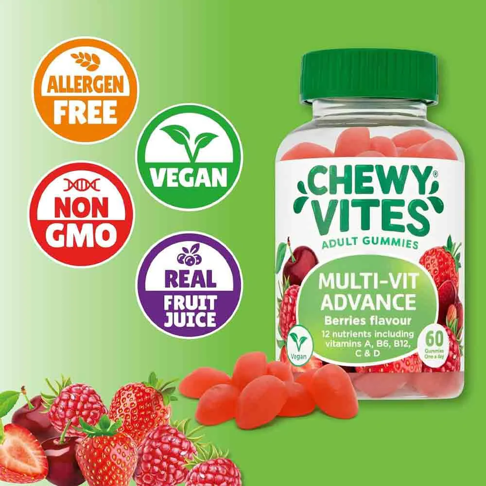 Chewy Vites Adult Multi-Vit Advance 60 Gummies - Image 4