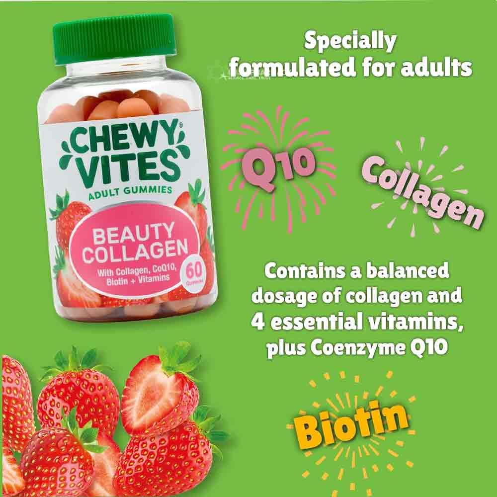 Chewy Vites Beauty Collagen 60 Gummies - Image 3