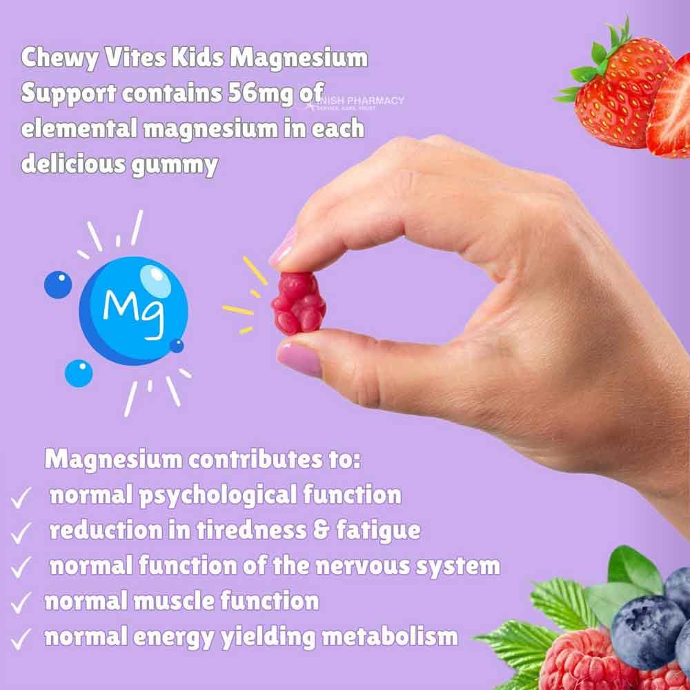 Chewy Vites Kids Magnesium 60 Gummies - Image 3
