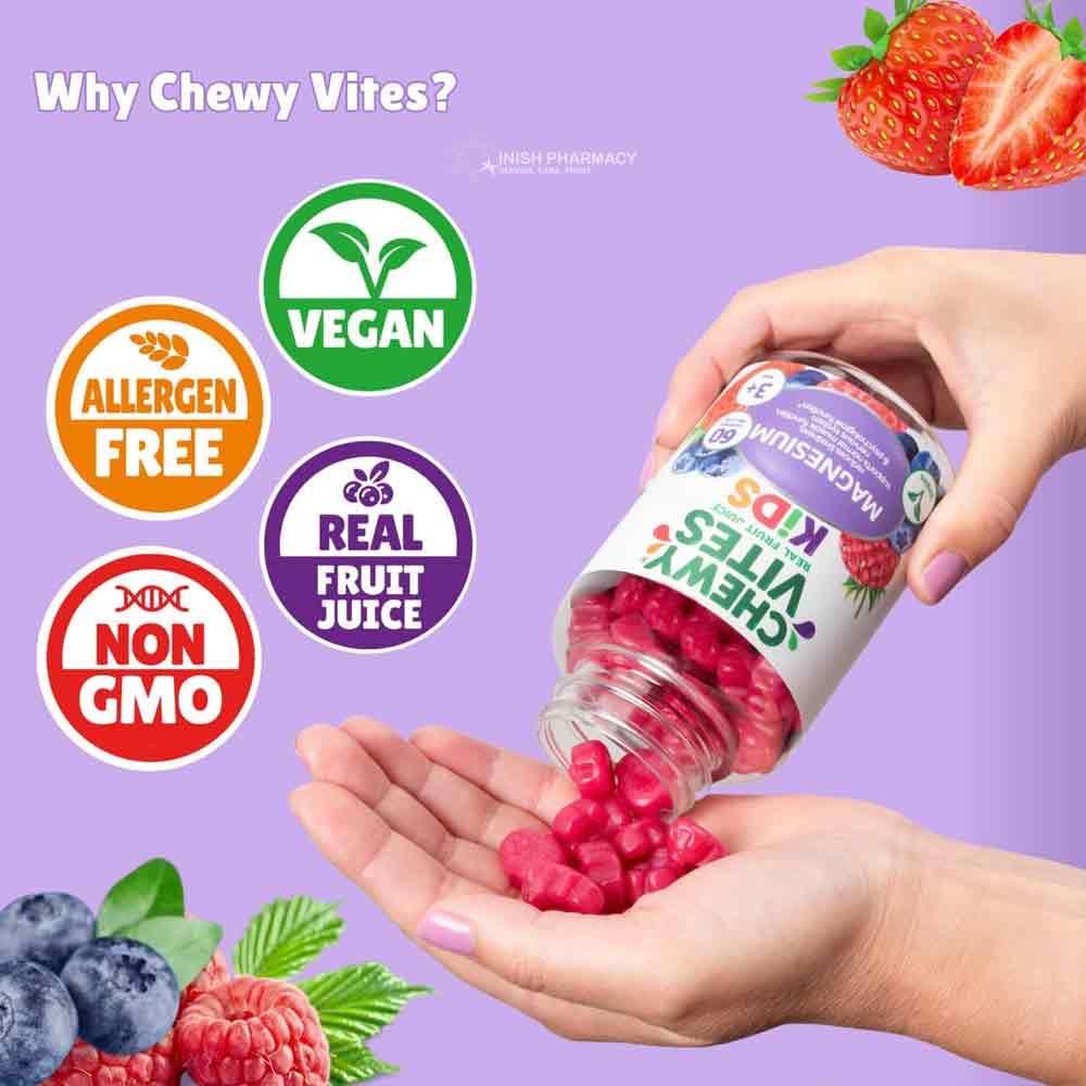 Chewy Vites Kids Magnesium 60 Gummies - Image 4