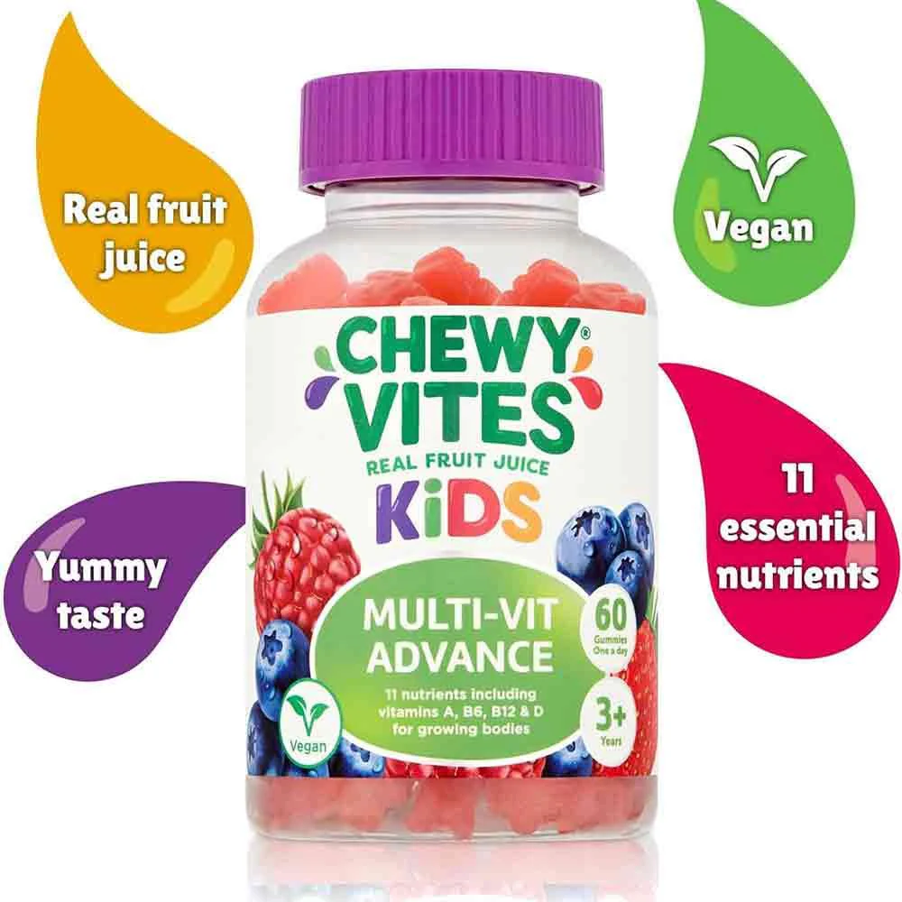 Chewy Vites Kids Multi-Vit Advance 60 Gummies - Image 3
