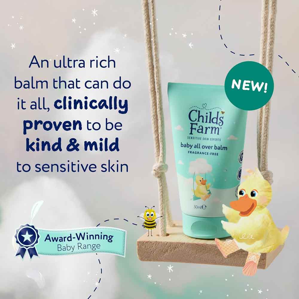 Childs Farm Baby All Over Balm Fragrance Free 50ml - Image 2